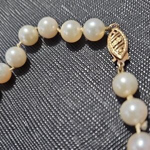 Vintage Stand Of Real Pearls Classic Pearl Necklace